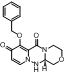 (R)-7-(benzyloxy)- 3,4,12,12a-tetrahydro- 1H-[1,4]oxazino[3,4- c]pyrido[2,1-f][1,2,4]- triazine-6,8-dione