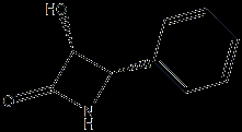 (3R 4S)-3-hydroxy-4-phenyl- 2-azetidinone