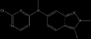 N-(2-chloropyriMidin-4-yl)-N 2 3-triMethyl-2H-indazol-6-aMine