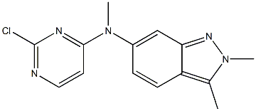N-(2-chloropyriMidin-4-yl)-N 2 3-triMethyl-2H-indazol-6-aMine