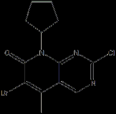 6-Bromo-2-chloro-8-cyclopentyl-5-Methylpyrido[2,3-d]pyriMidin-7(8H)-one