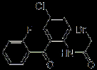 2-bromo-4'-chloro-2'-(o-fluorobenzoyl)acetanilide