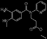 ethyl N-[3-amino-4-(methylamino)benzoyl]-N-pyridin-2-yl-beta-alaninate