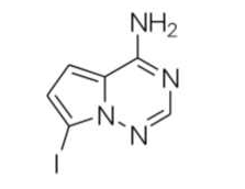 7-iodopyrrole[2 1-f][1 2 4]triazin-4-amine