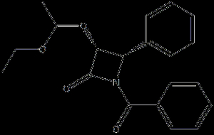 (3R 4S)-1-benzoyl-3-(1- ethoxyethoxy)-4-phenyl-2-azetidinone